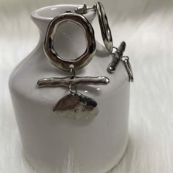 Antique drop silver earrings | NWT - Picture 14 of 16